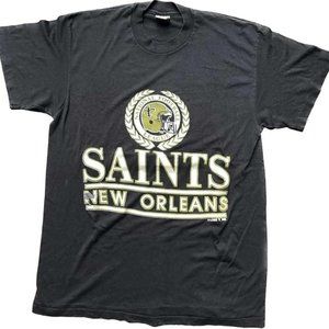 NFL × Streetwear × Vintage Vintage New Orleans Saints LOGO7 T-shirt NFL Medium